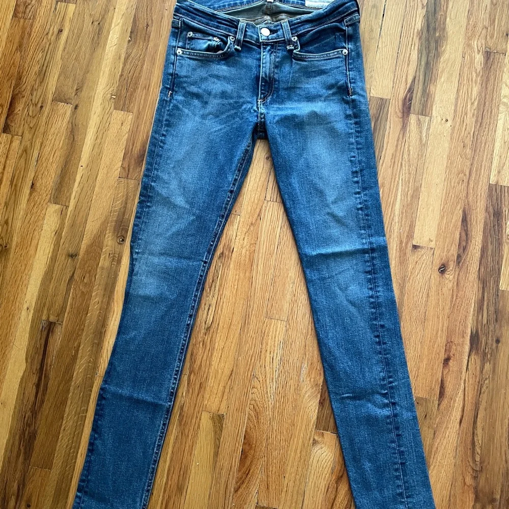 rag & bone Classic Indigo Skinny Jeans - Picture 2 of 4